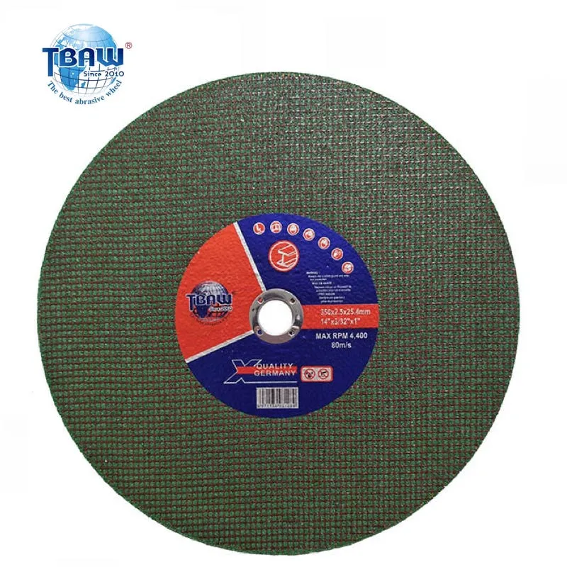 350mm, 355mm, 400mm Big Size Cutting Disc for Metal Cutting Tools