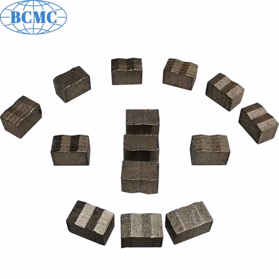 High Quality Basalt Lava Bcmc Tools Price Stone Diamond Segments Marble Cutting Segment